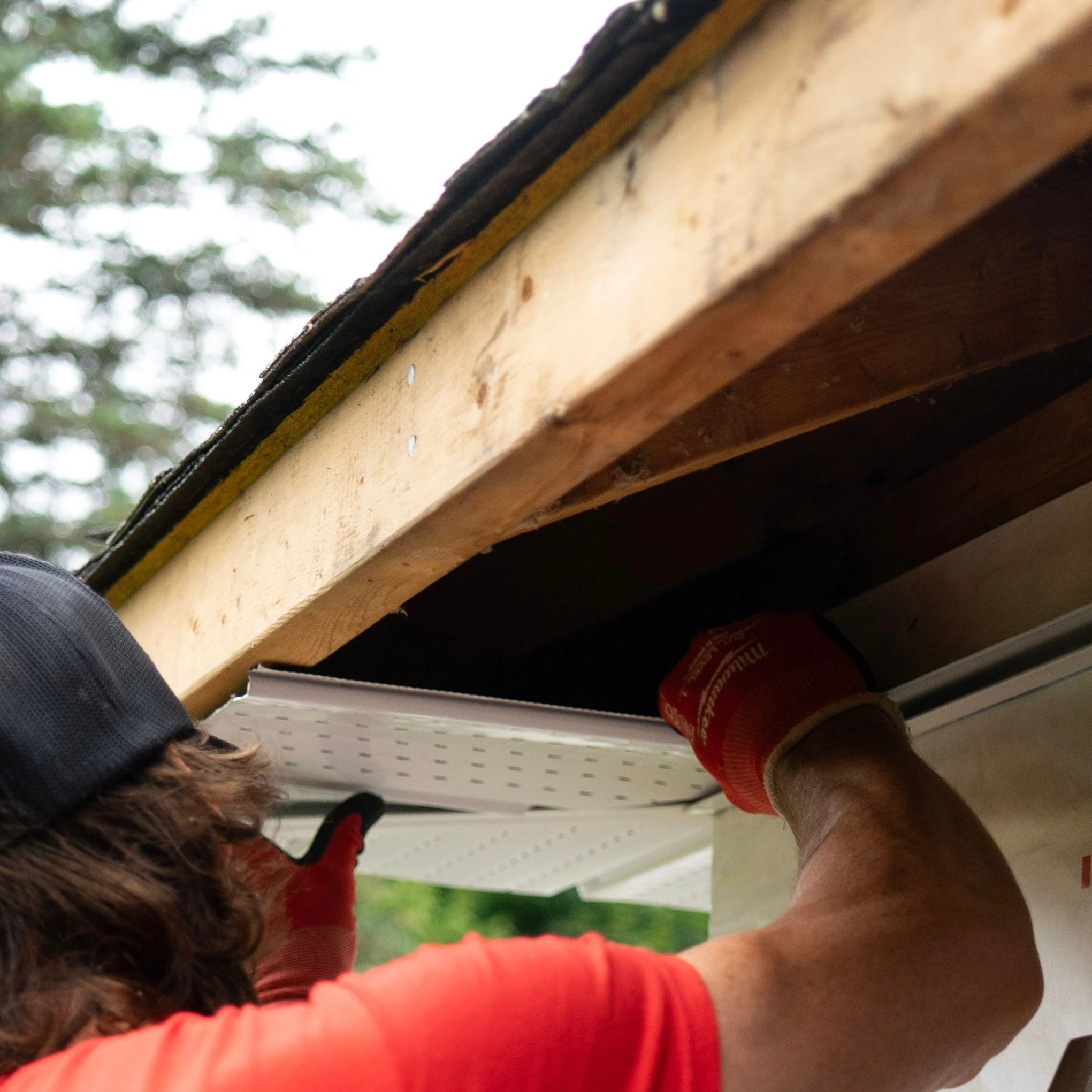 Soffit and fascia installation by PKL Eavestrough and Roofing